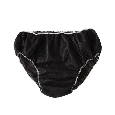 Non-tissé jetable Salon/SPA/Massage Sous-vêtements Culotte Fashion Mesdames Culotte Sexy Bref