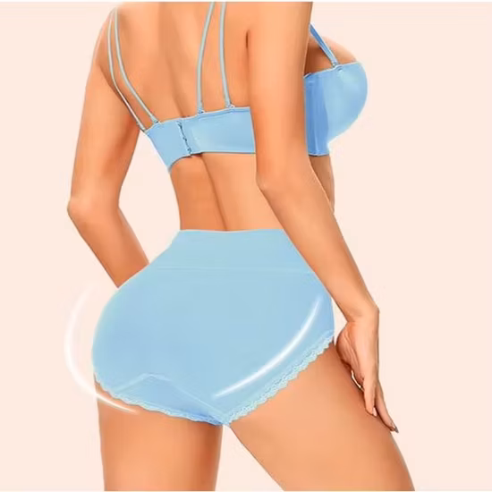 S-Shaper Women's Comfort Briefs période menstruelle post-partum Leak-Proof sous-vêtements de période de taille basse