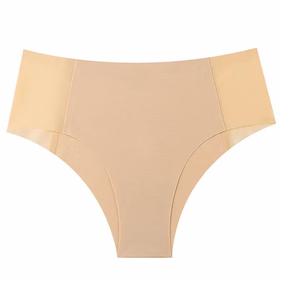 S-Shaper femmes Anti-frottement Boyshorts taille haute glace soie coton bout à bout taille mince longue jambe slips